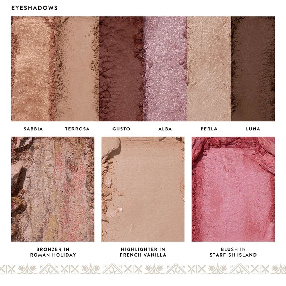 Laura Geller Tuscan Dreams 6 Eyeshadow Palette with Bronzer Blush & Highlighter - Picture 3 of 7